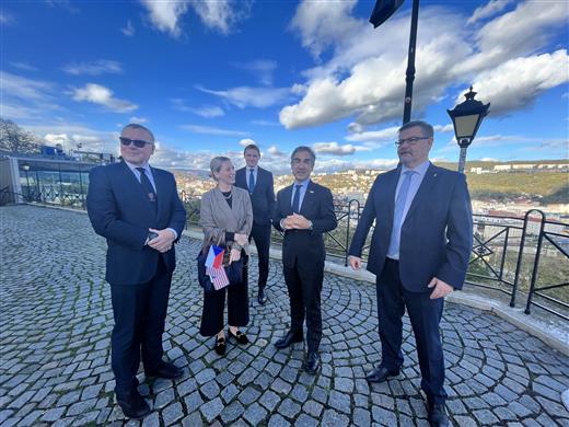 Společné jednání probíhalo na výletním zámečku Větruše v Ústí nad Labem