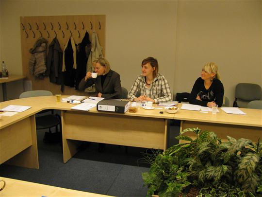 Setkání projektových partnerů dne 3.2.2011 na KÚÚK v Ústí n.L.