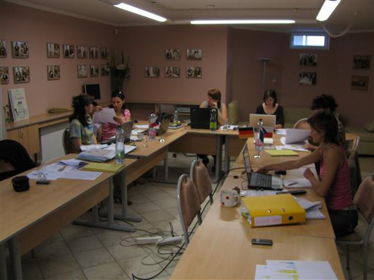 Pracovní jednání realizačního týmu LP dne 11.5.2011