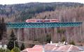 Trať 083, linka U28. Železniční viadukt na Vilémovským údolím 19.3.2012