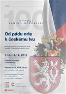 Plakát Od pádu orla k českému lvu