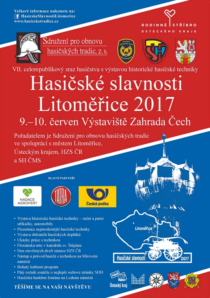 Hasičské slavnosti Litoměřice 2017