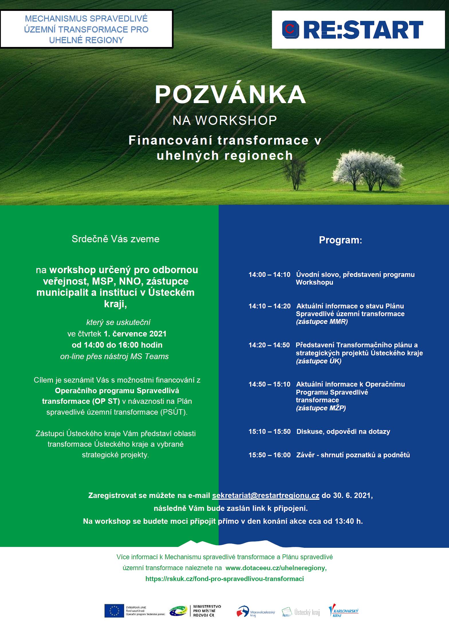 pozvánka RE:START