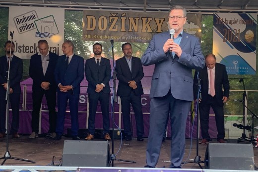 Krajské dožínky v Peruci 2021 a Hudební festival v Třebívlicích 2021