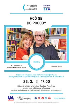Herečka Sandra Pogodová přijede do Ústí nad Labem