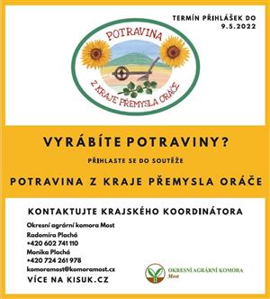 Potravina z kraje Přemysla Oráče 2022
