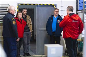 Ve skladě jsou připraveny prostředky pro okamžitou pomoc při živelní události na území kraje