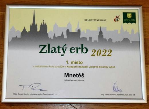Zlatý erb 2022