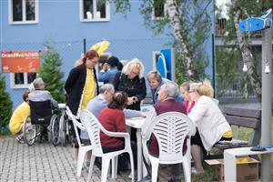 Tradiční zahradní setkání seniorů s názvem Mezibořské slunce