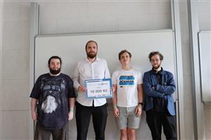 Na 2. místě se umístil tým ve složení Jan Durďák, Pavel Štrobl, Tomáš Valenta a Daniel Zwesper