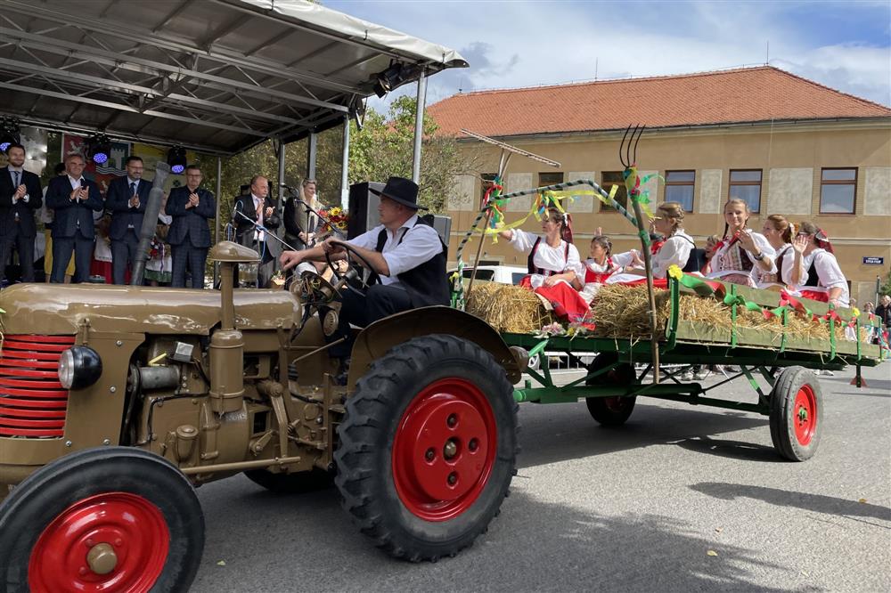 Krajské dožínky v Peruci 2022