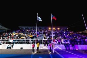 Zahajovací ceremoniál MS 2022 ve veslování v Račicích (zdroj fotografií: https://www.rowingracice.com)