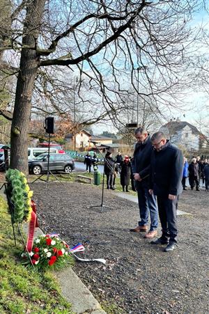 Pieta k důlnímu neštěstí v dole Nelson III u Oseku