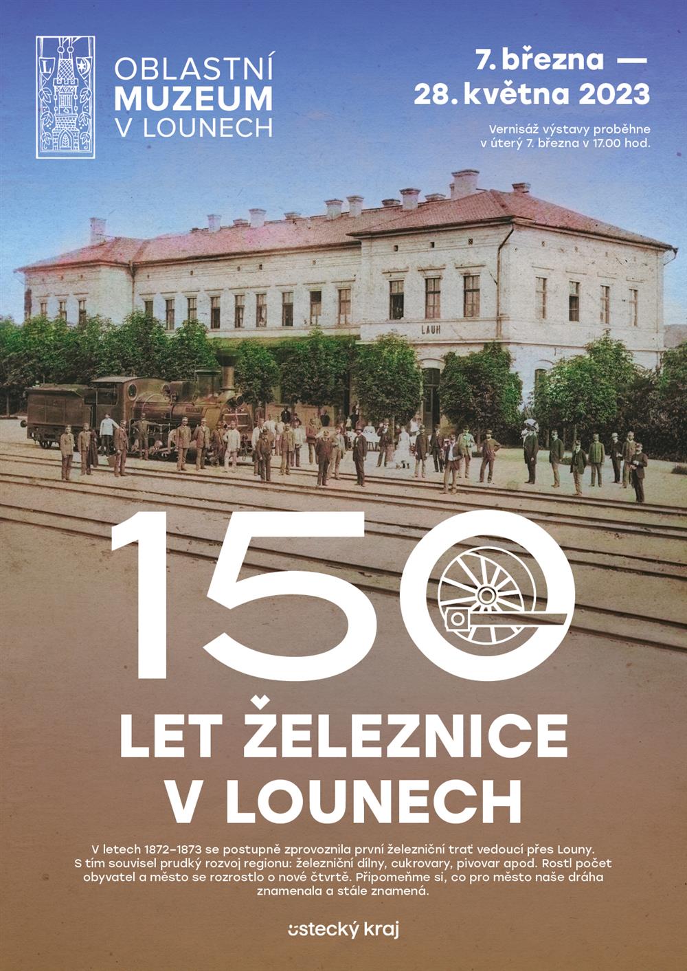 150 let železnice v Lounech