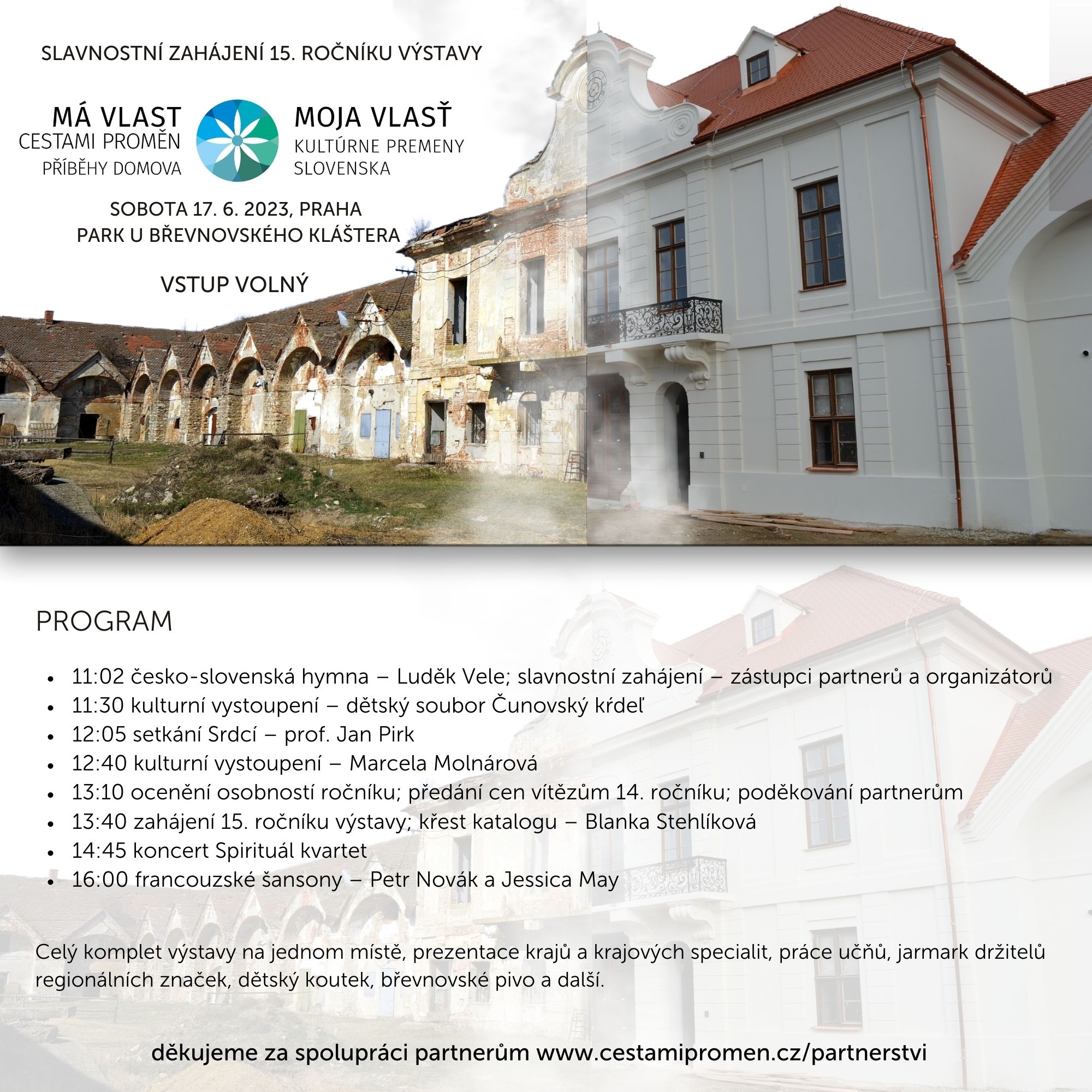 Proměny - pozvánka 2023