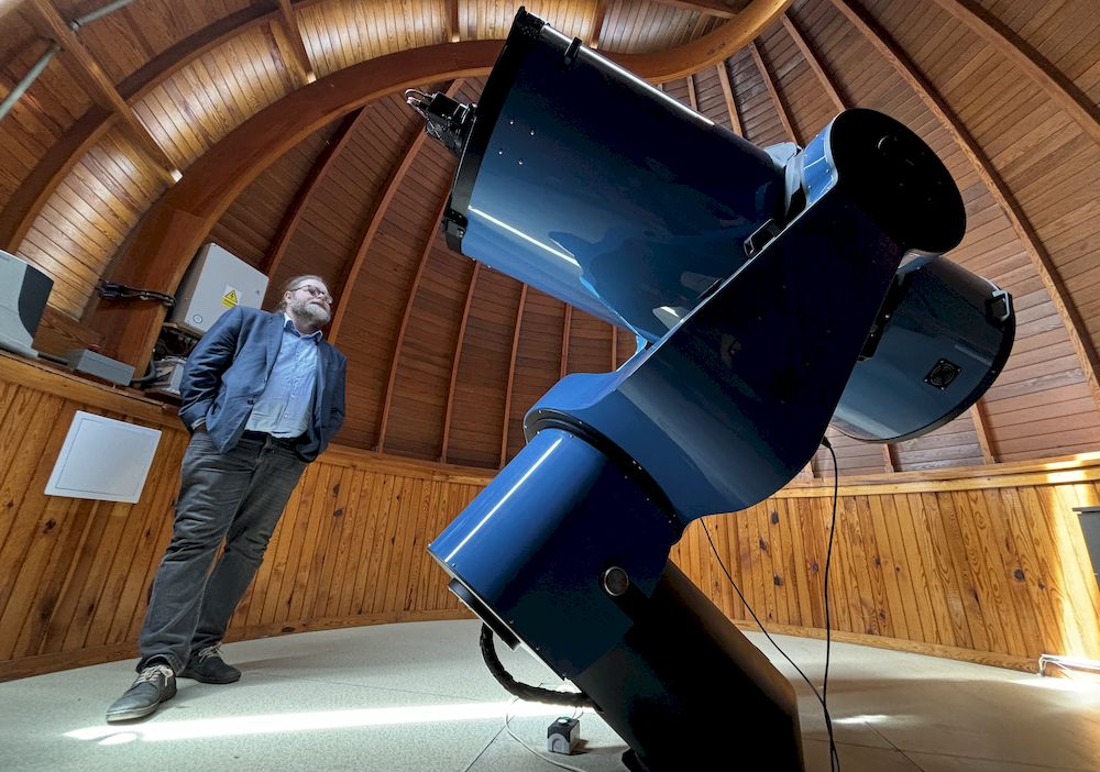 Hvězdárna Teplice dalekohled