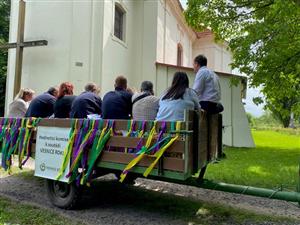 Hodnotící komise na výjezdu v přihlášených obcích