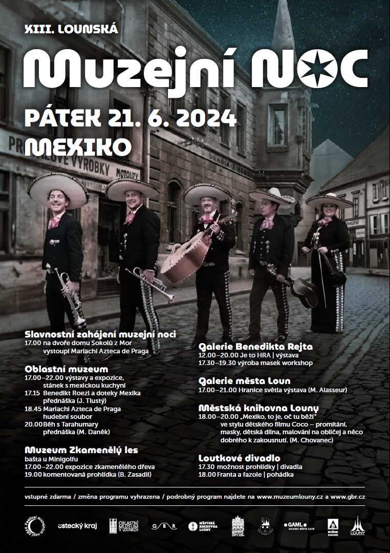 Muzejní noc Louny 2024