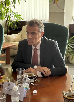 Stéphane Crouzat je v Ústeckém kraji poprvé