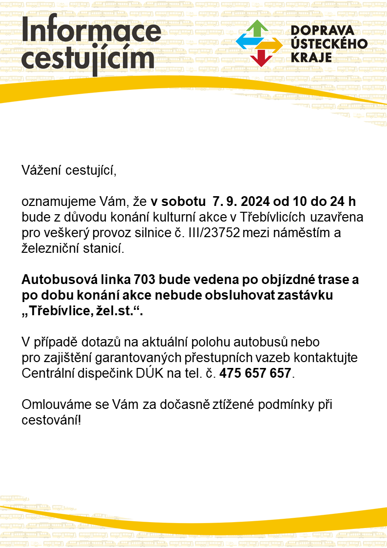 Informační leták