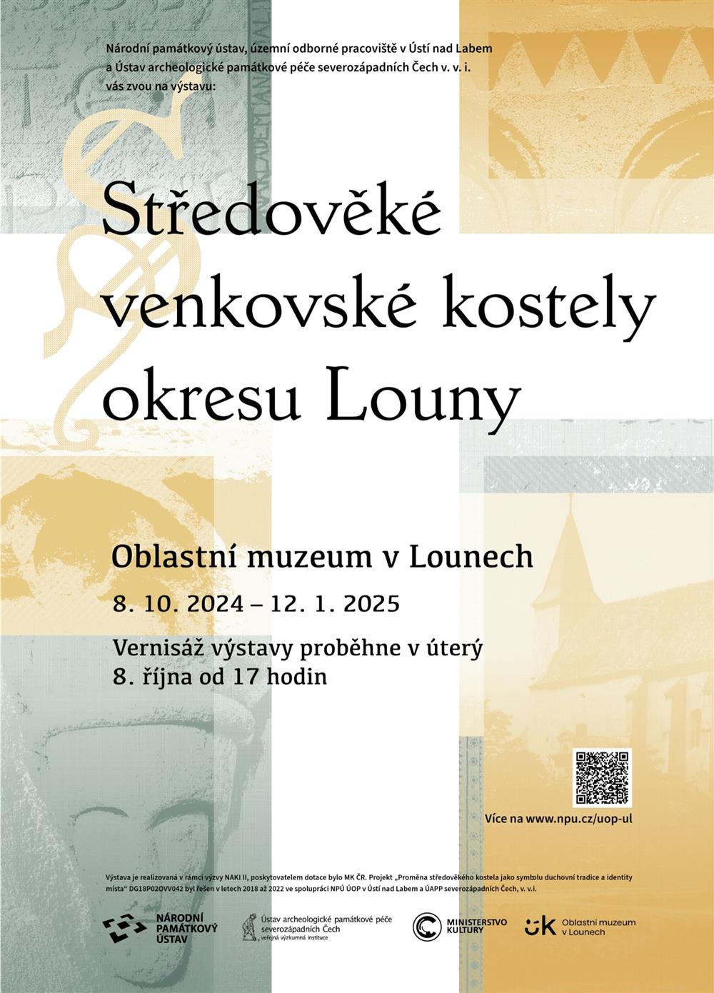 výstava Středověké venkovské kostely okresu Louny