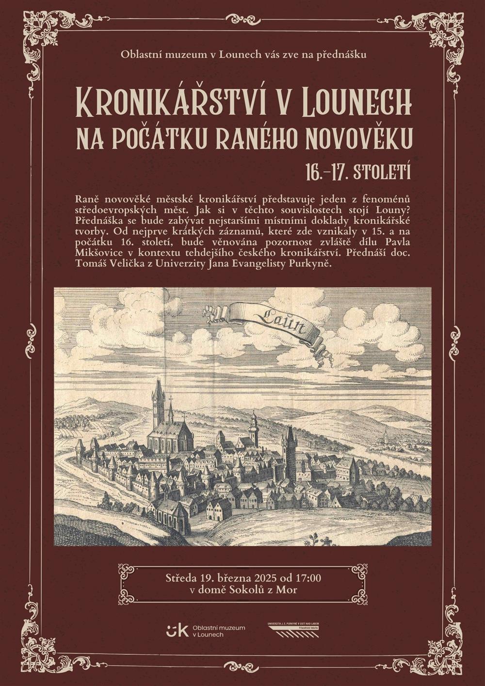 přednáška kronikářství