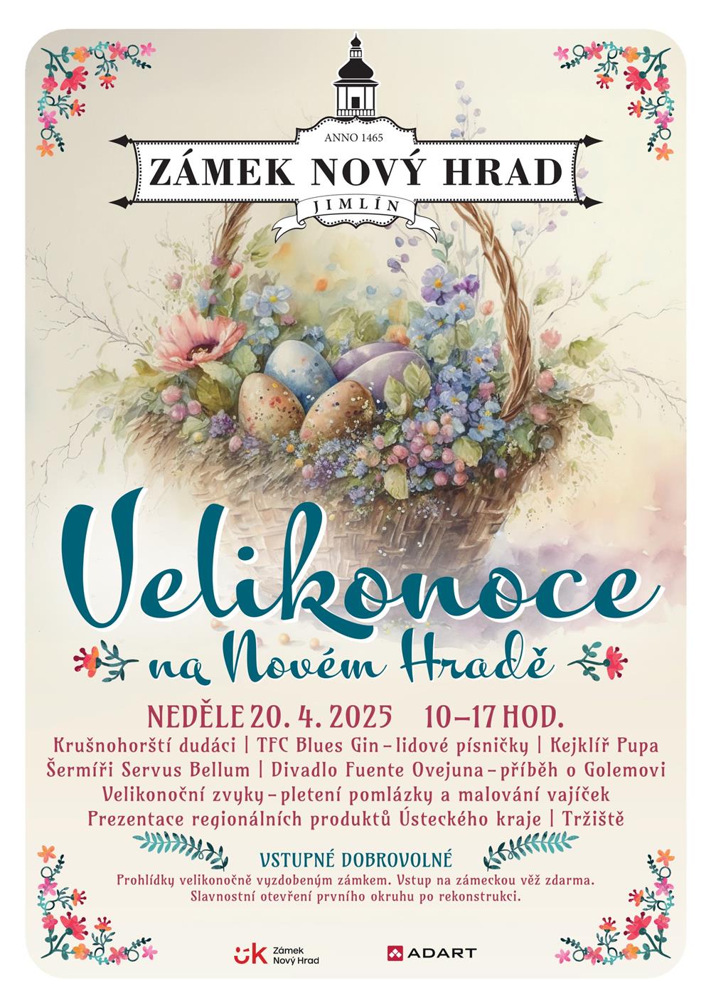 Velikonoce na Novém Hradě v Jimlíně