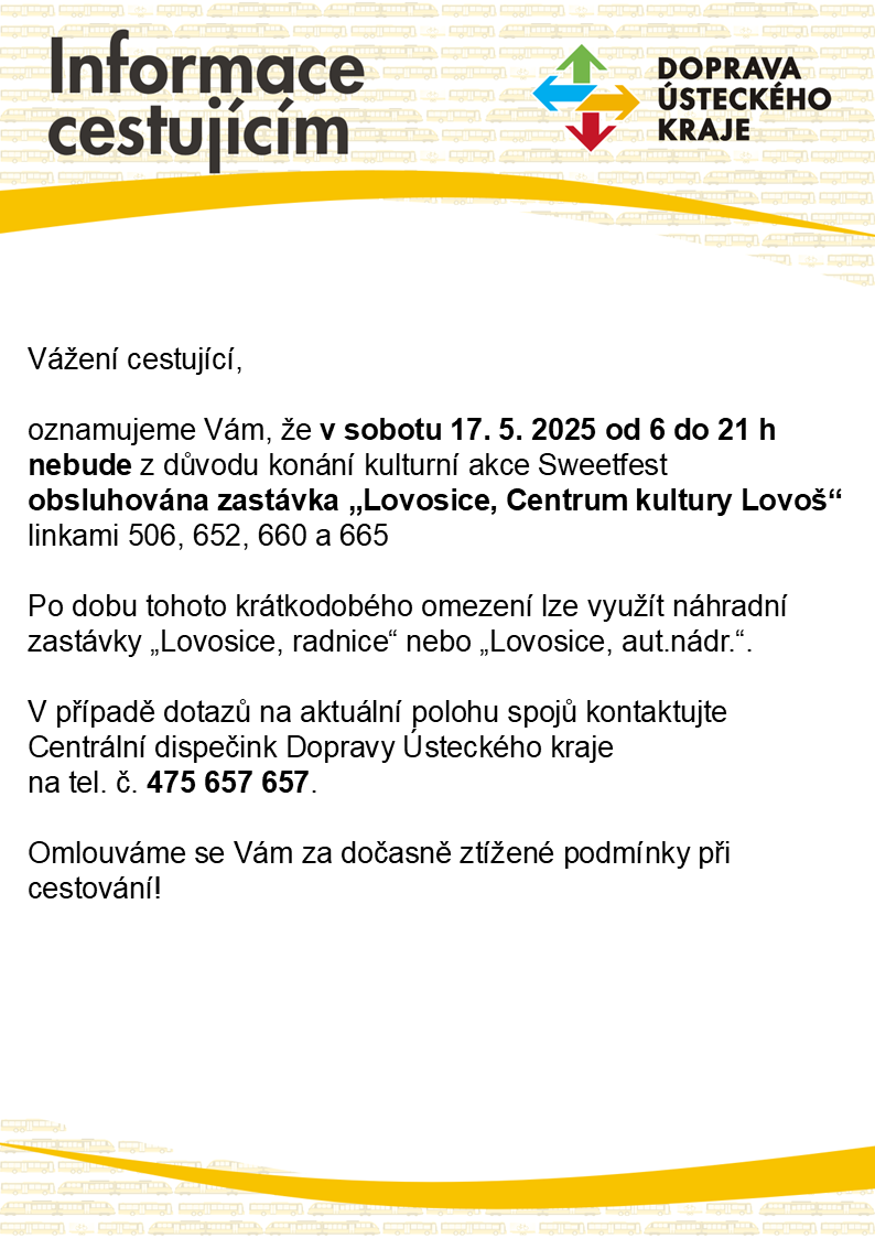 Informační leták