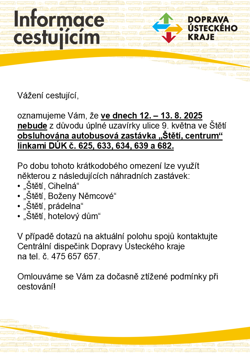 Informační leták