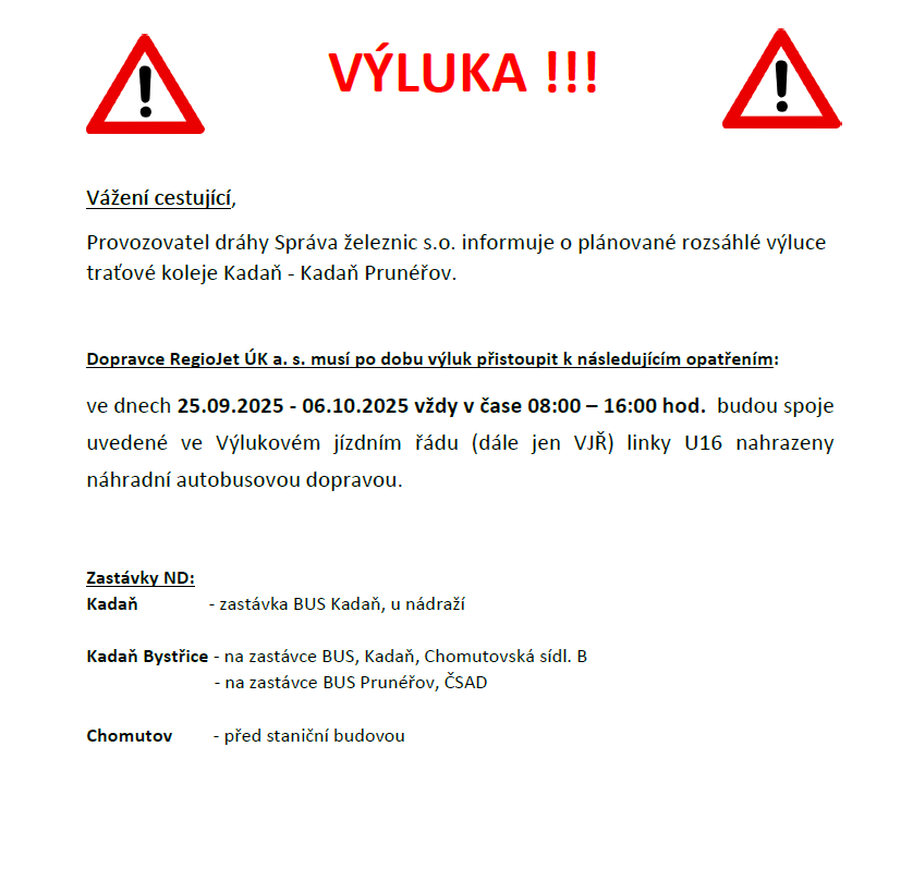 Info RegioJet