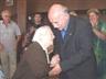 Ke 101. narozeninám gratuloval Anně Vocelové také náměstek hejtmana Zděnek Lavička