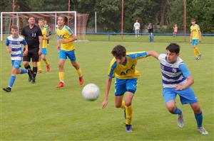 V kategorii starších žáků se ve finále utkaly týmy FK Teplice U14 a FK Ústí nad Labem U14