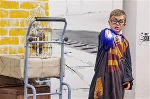 Hlavním tahákem expozice je výstava Harry Potter aneb Mudlové přijeďte express!
