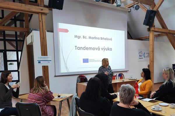 Úspěšné semináře pro pedagogické pracovníky jsou podpořeny Evropskou unií