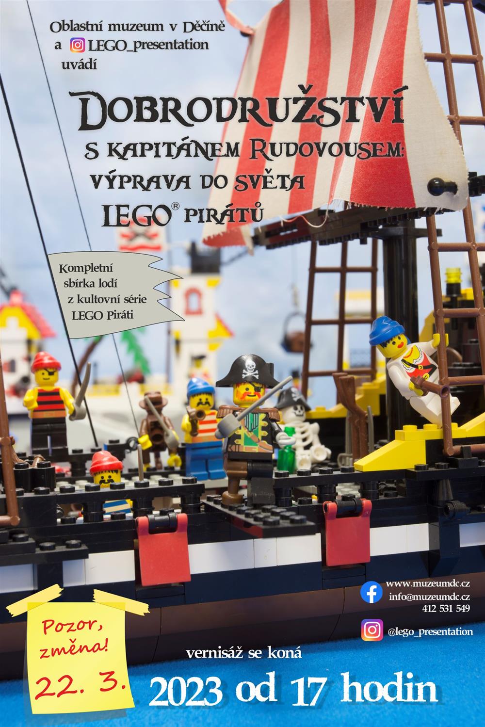 Dobrodružství s kapitánem Rudovousem: Výprava do světa LEGO pirátů