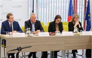 Slavnostní akce se zúčastnila Iva Dvořáková, radní pro oblast strategie přípravy a realizace projektů