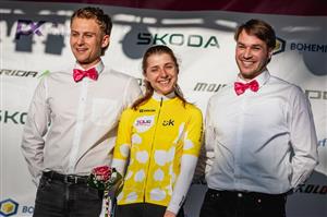 Polka Dominika Wlodarczyk zvítězila v úvodní etapě letošního ročníku Tour de Feminin. Josef Vaishar/Cycling.photography