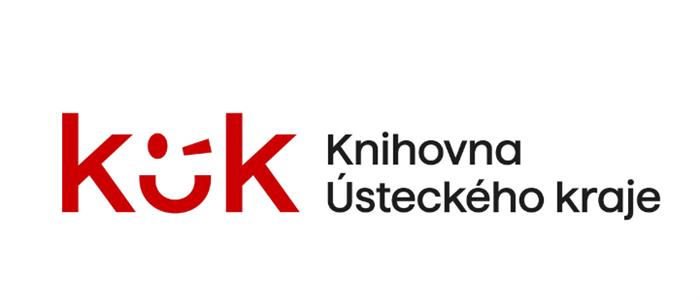 Nové logo Knihovny Ústeckého kraje dle JVS Ústeckého kraje