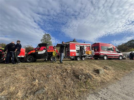 Nová hasičská technika - speciální vozidla SxS a požární přívěsy s výbavou pro nouzové ubytování