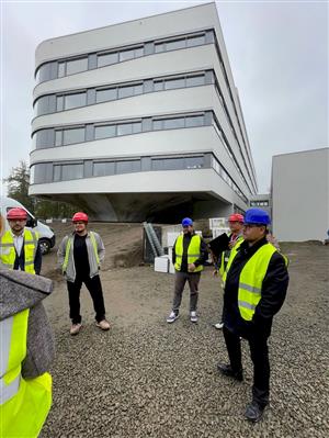 Nová budova Kardiocentra v areálu Masarykovy nemocnice v Ústí nad Labem by měla být stavebně dokončena ještě do konce roku 2023