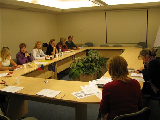 29.11.2011 - jednání realizačního týmu s koordinátory PS
