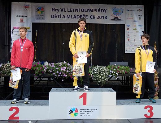 Ústecký kraj slavil úspěchy i v kanoistice K1 na 200 metrů: 1. byl Ondřej Bišický, 3. skončil Kryštof Štejnar