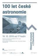 Plakát 100 let české astronomie